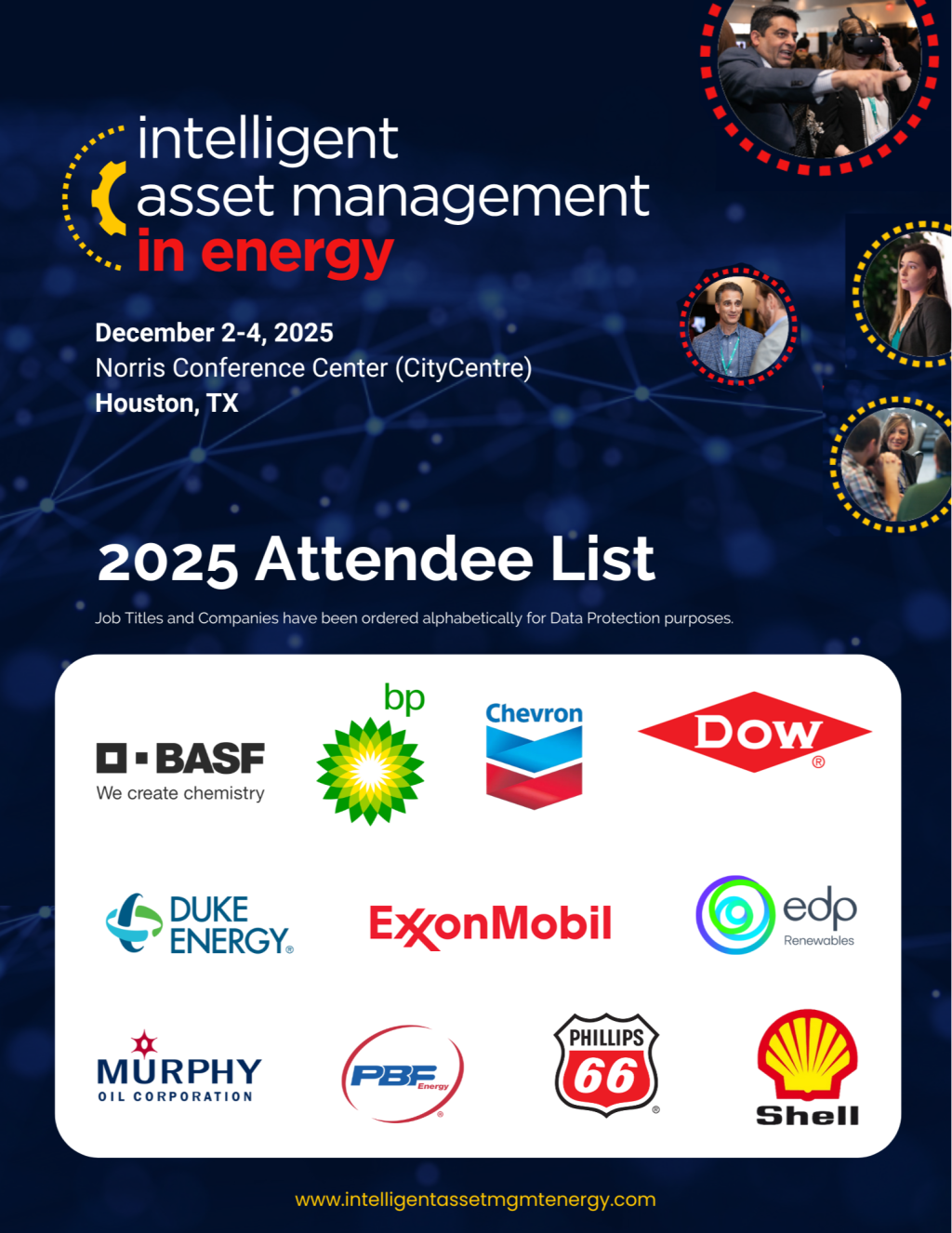 2025 Attendee List - Intelligent Asset Management in Energy