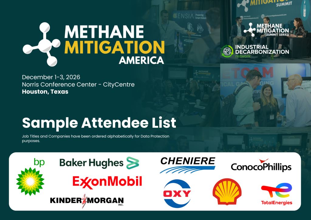 Methane Mitigation America Summit - Sample Attendee List