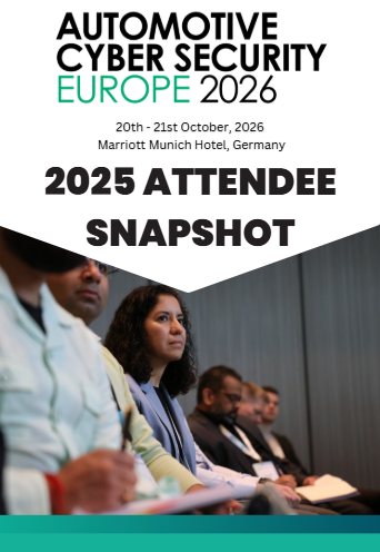 2025 Attendee Snapshot | Automotive Cyber Security Europe 2026