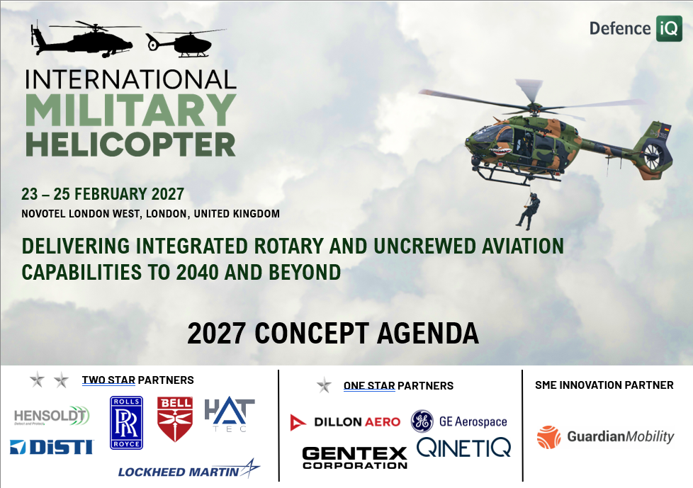 International Military Helicopter 2027 Concept Agenda