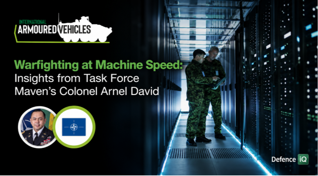 Warfighting at Machine Speed: Insights from Task Force Maven’s Colonel Arnel David