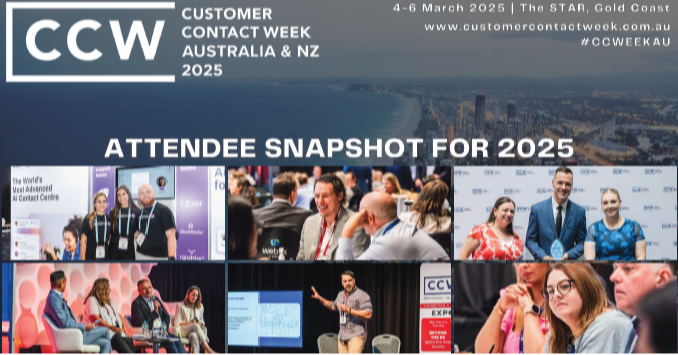 Attendee List for Customer Contact Week ANZ