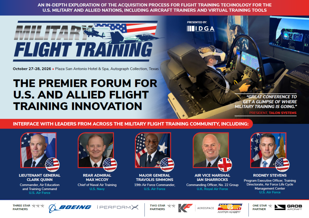 Military Flight Training USA 2026 Agenda for Sponsorship