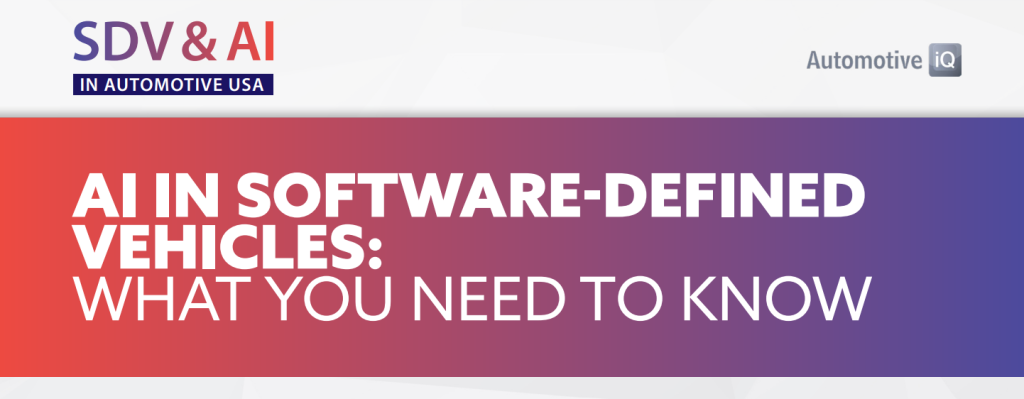 AI in Software-Defined Vehicles: What You Need To Know | Partner