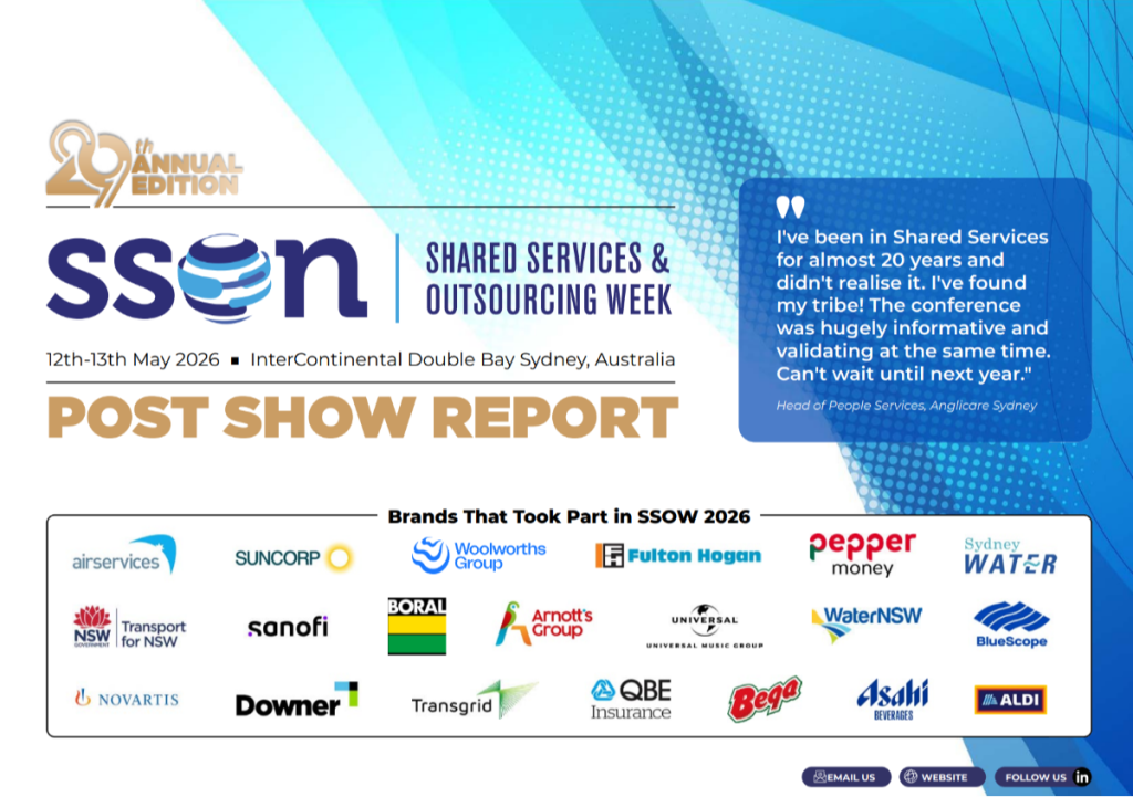 Post Show Report - 29th Annual Shared Services and Outsourcing Week Australasia