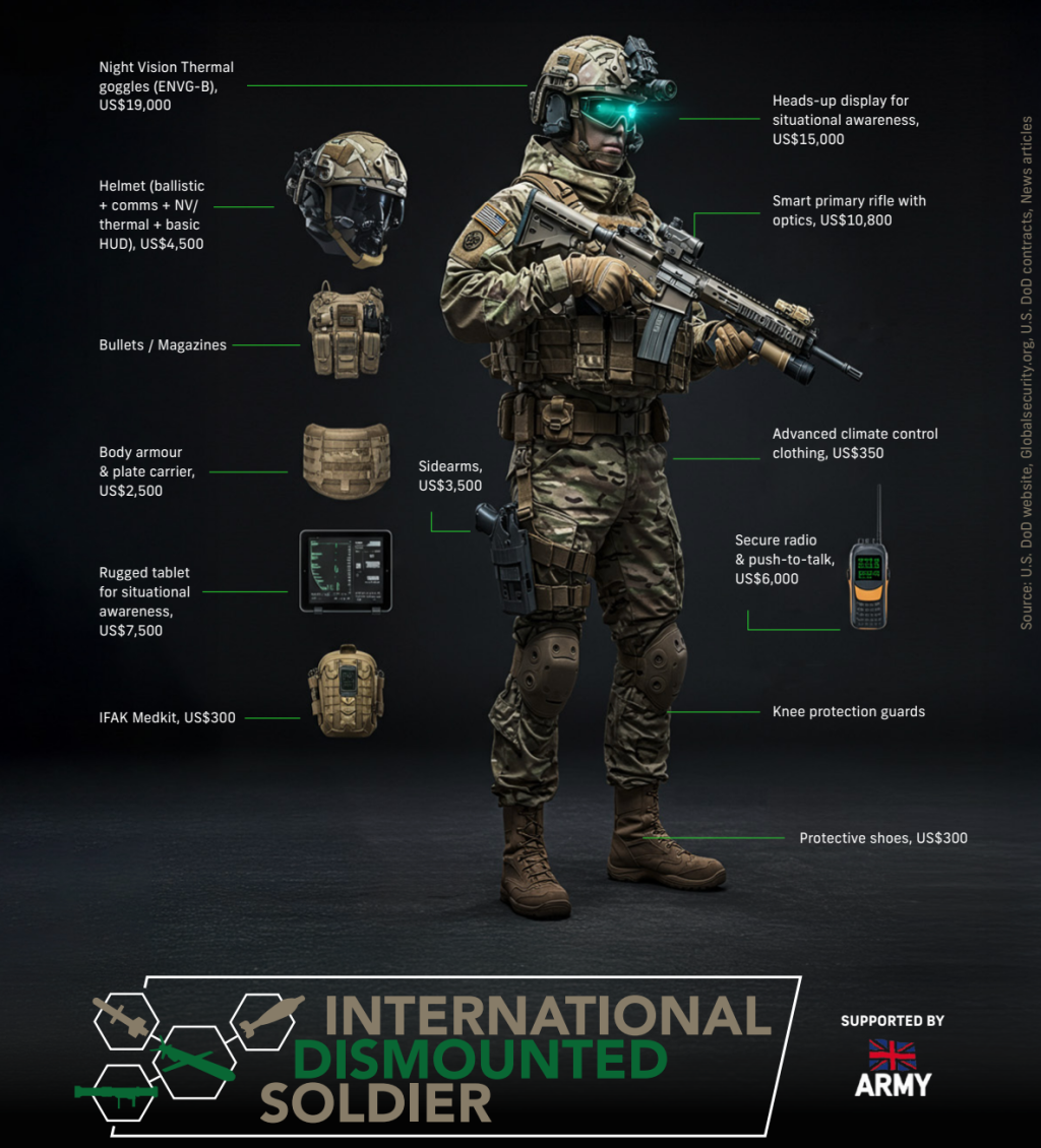How Much Does a Modern Soldier Cost?