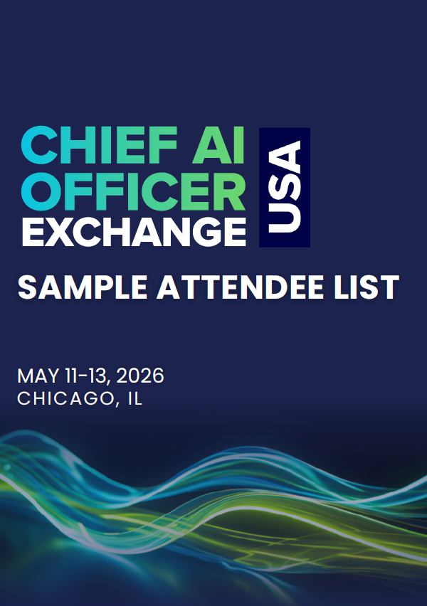 Attendee List - Chief AI Officer Exchange