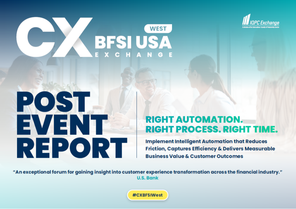 CX BFSI Exchange West 2026 Post Event Report