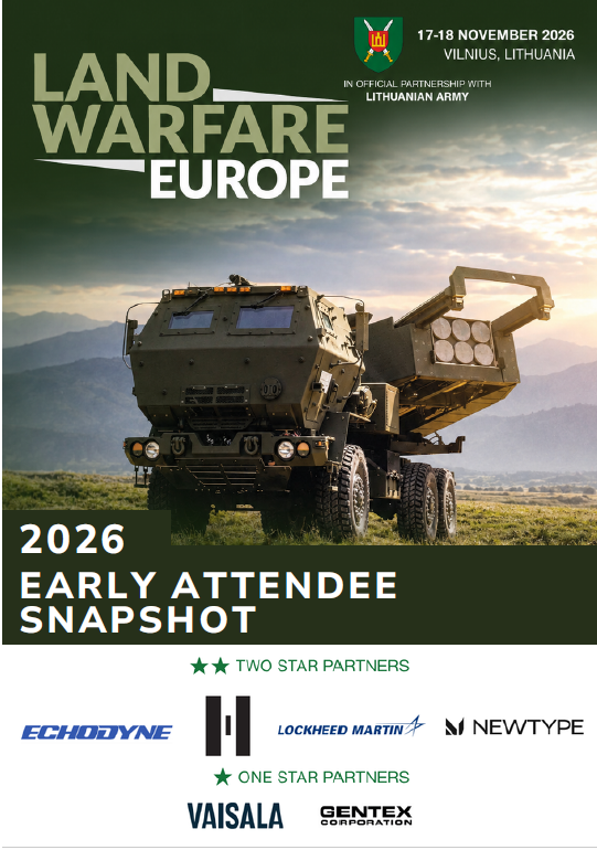 Land Warfare Europe 2026 Early Attendee Snapshot | Partnerships