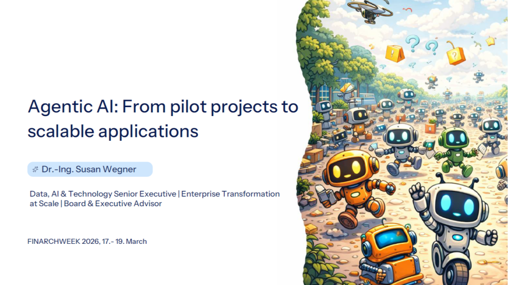Präsentation: Agentic AI: Von Pilotprojekten zu skalierbaren Anwendungen