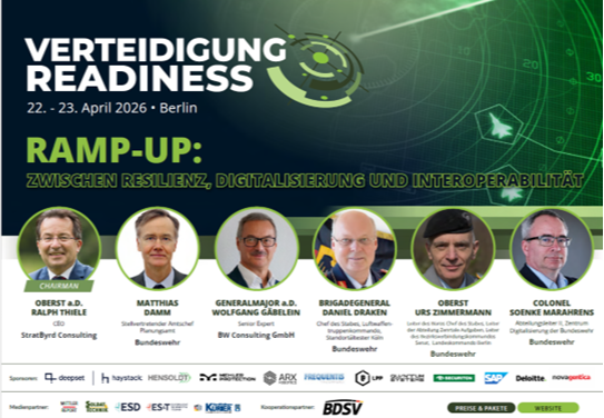 Verteidigung Readiness 2026 | Ramp Up Zeitenwende: Konferenzagenda
