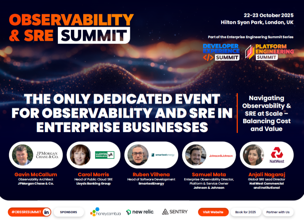 Event Agenda 2025 | Observability & SRE Summit