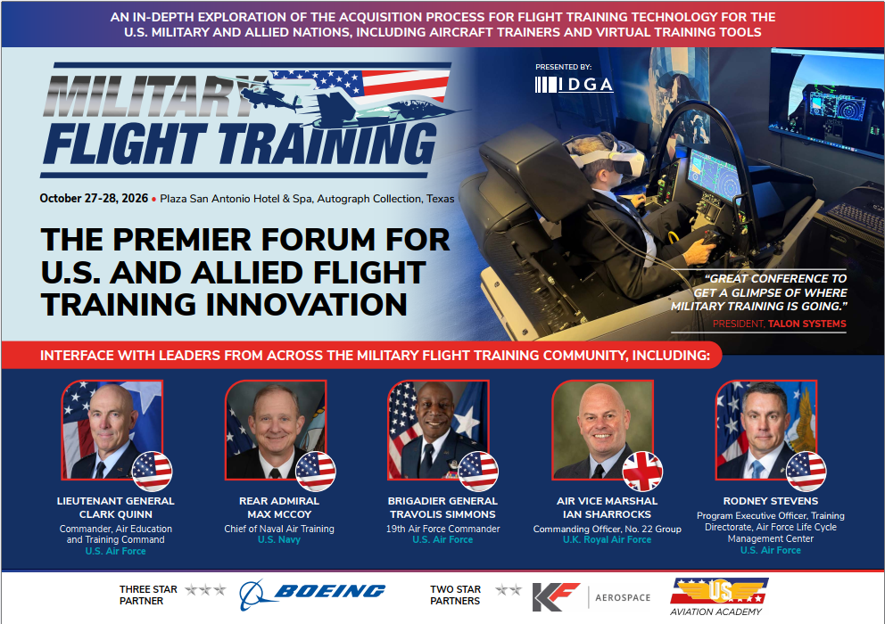 Military Flight Training USA 2026 Agenda