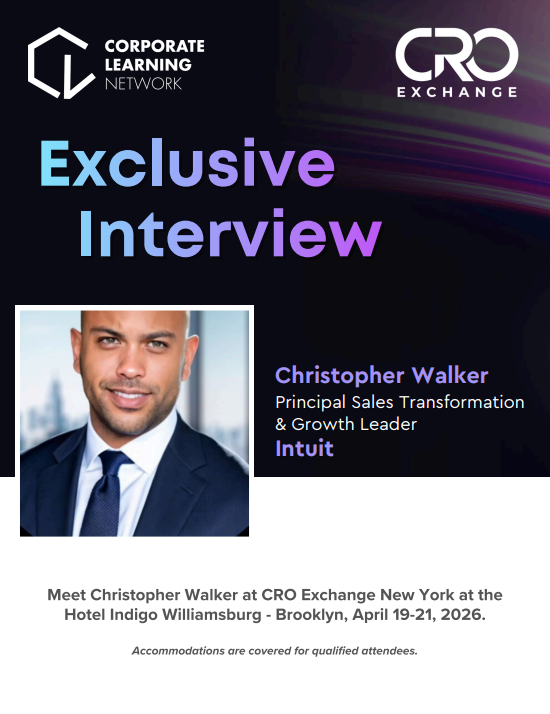 Exclusive Speaker Interview: Christopher Walker at Intuit