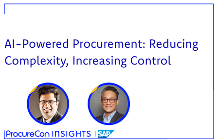 AI-Powered Procurement: Reducing Complexity, Increasing Control