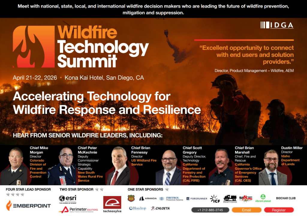 IDGA Wildfire Technology Summit | 2026 Agenda