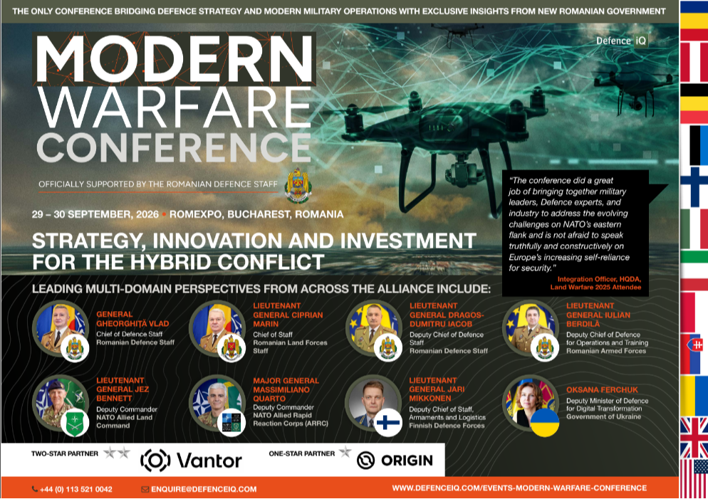 Modern Warfare Conference | 2026 Official Agenda