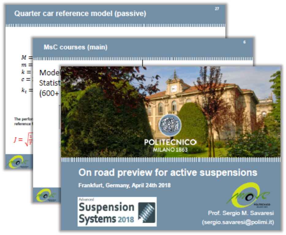 Politecnico di Milano Presentation On Road Preview for