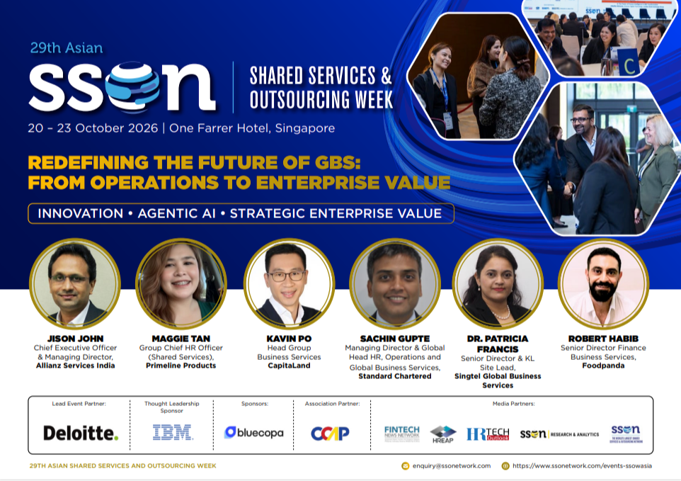 29th Asian Shared Services and Outsourcing Week Agenda (Solution Provider)
