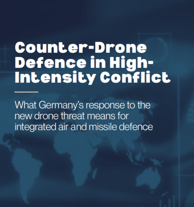 Counter-Drone Defence in High Intensity Conflict