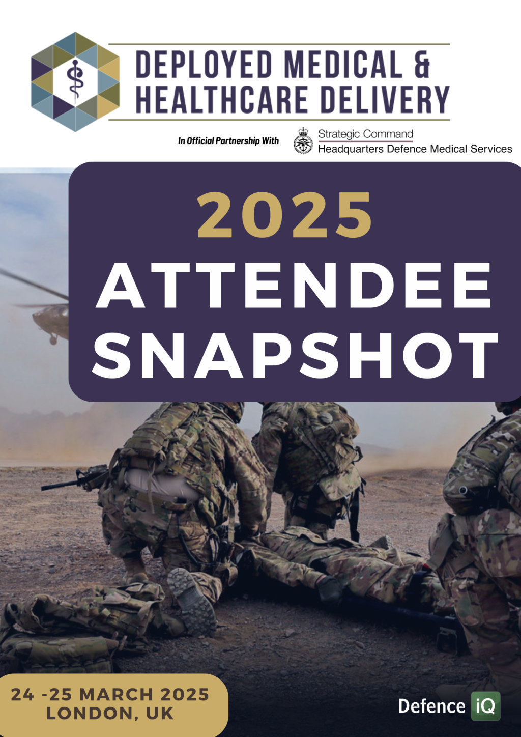 2026 Deployed Medical & Healthcare Delivery - 2025 Attendee Snapshot