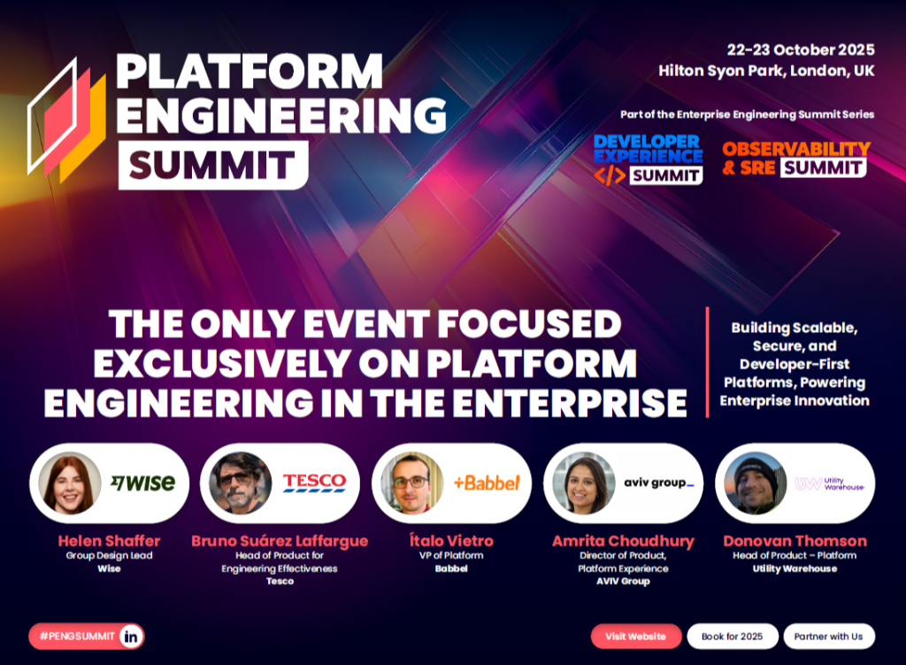 Platform Engineering Summit | Event Agenda 2025