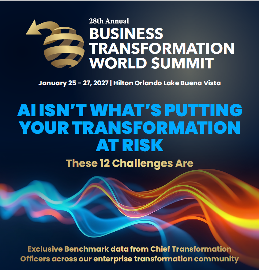 Infographic | AI Isn’t What’s Putting Your Transformation at Risk. These 12 Challenges Are