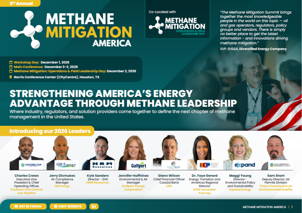 Methane Mitigation America Summit: 2026 Agenda