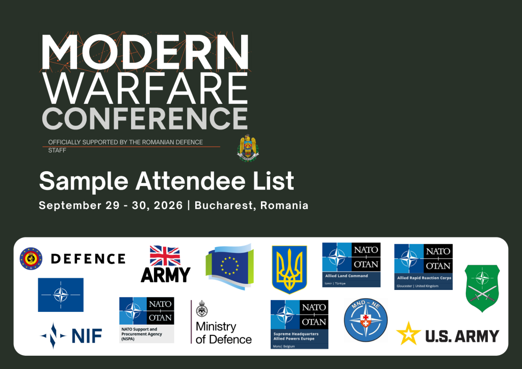Sample Attendee List | Modern Warfare Conference 2026