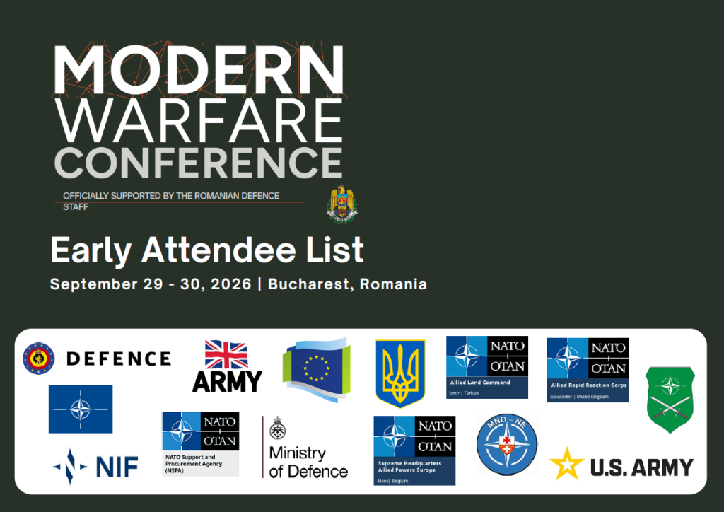 Early Attendee List | Modern Warfare Conference 2026