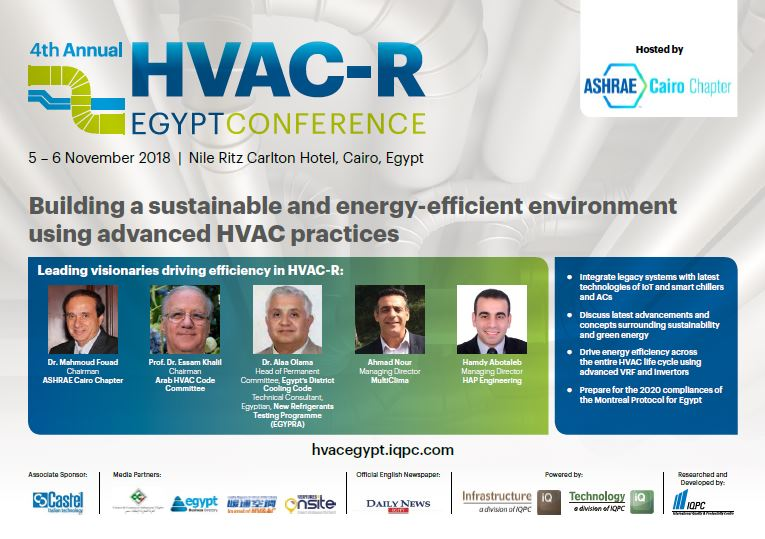 Agenda - 4th Annual HVAC-R Egypt Conference
