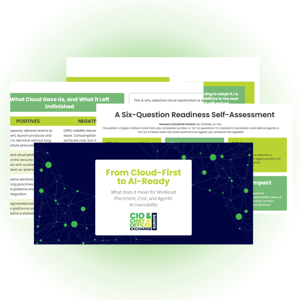 Whitepaper | From Cloud-First to AI-Ready: What Does it Mean for Workload Placement, Cost, and Agentic Accountability