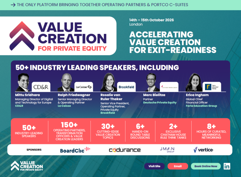Value Creation for Private Equity Agenda