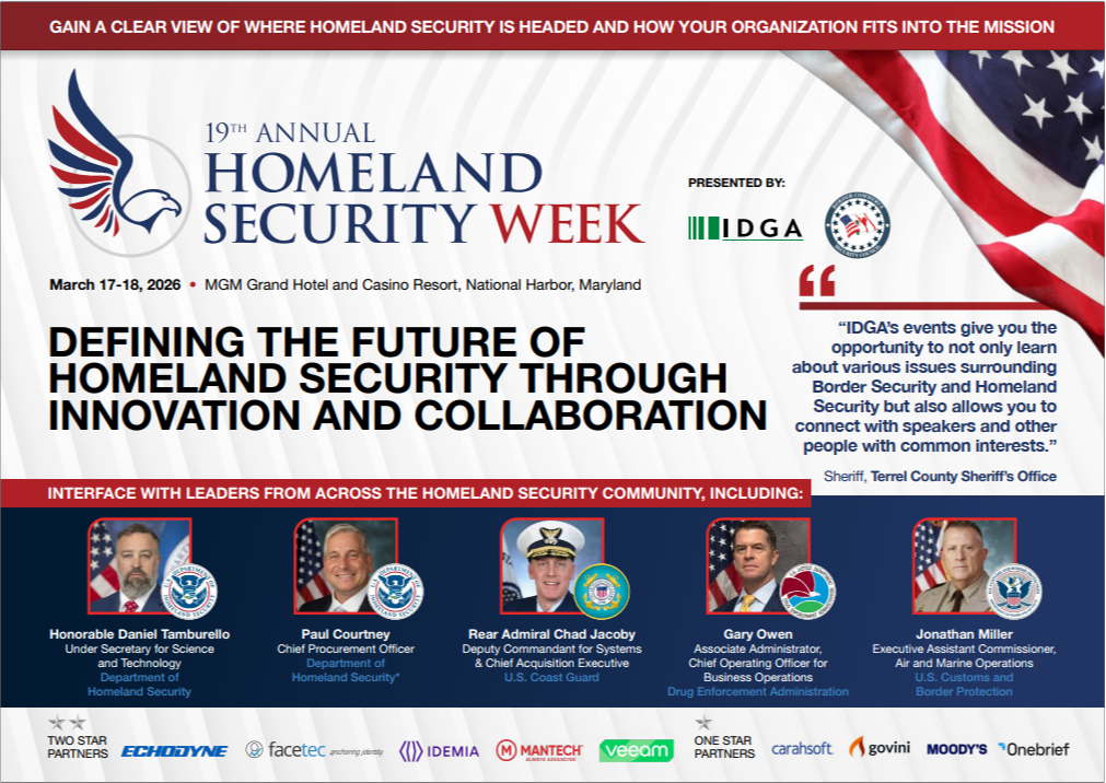 Homeland Security Week - 2026 Agenda (spex)