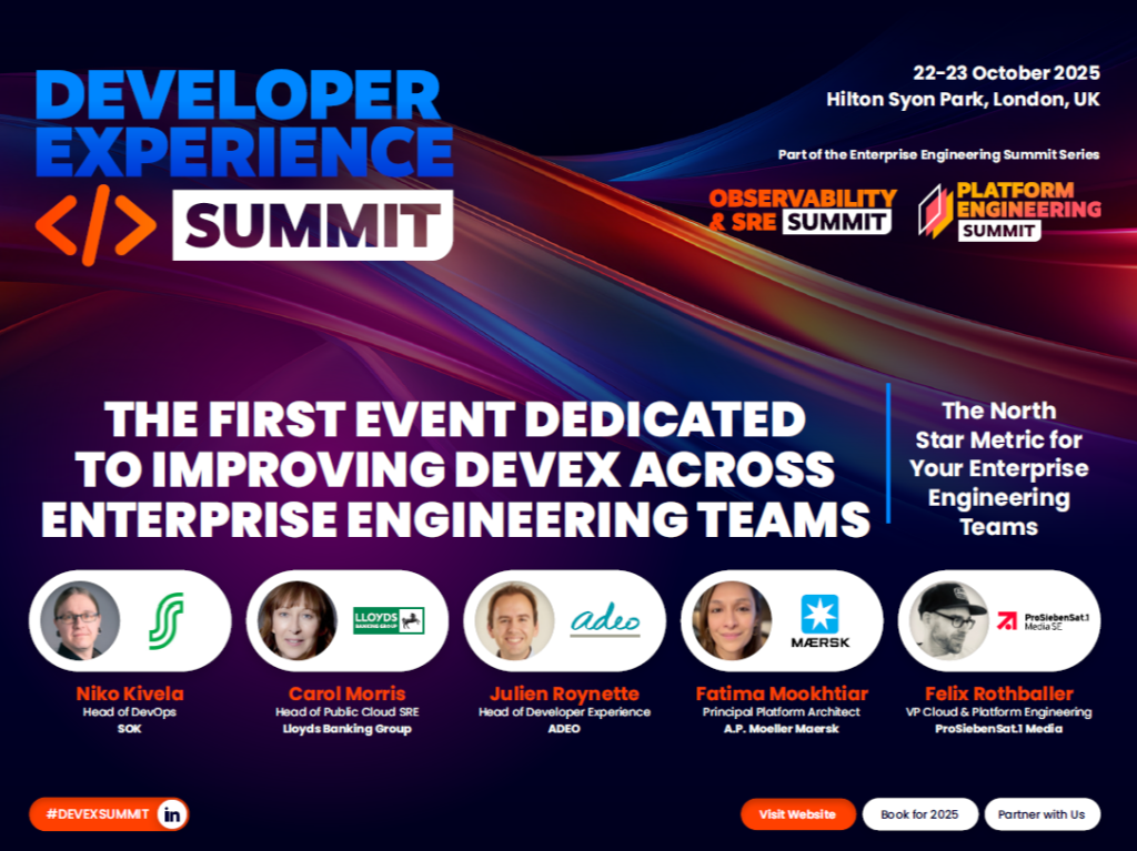 Developer Experience Summit I Event Agenda 2025