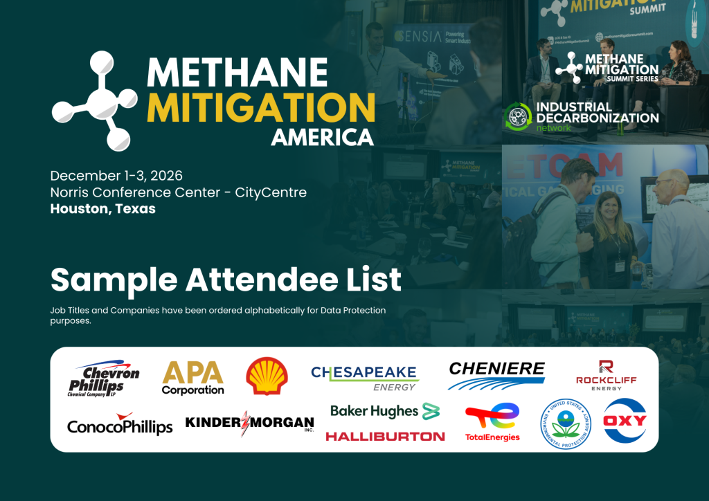 Methane Mitigation America Summit - Sample Attendee List