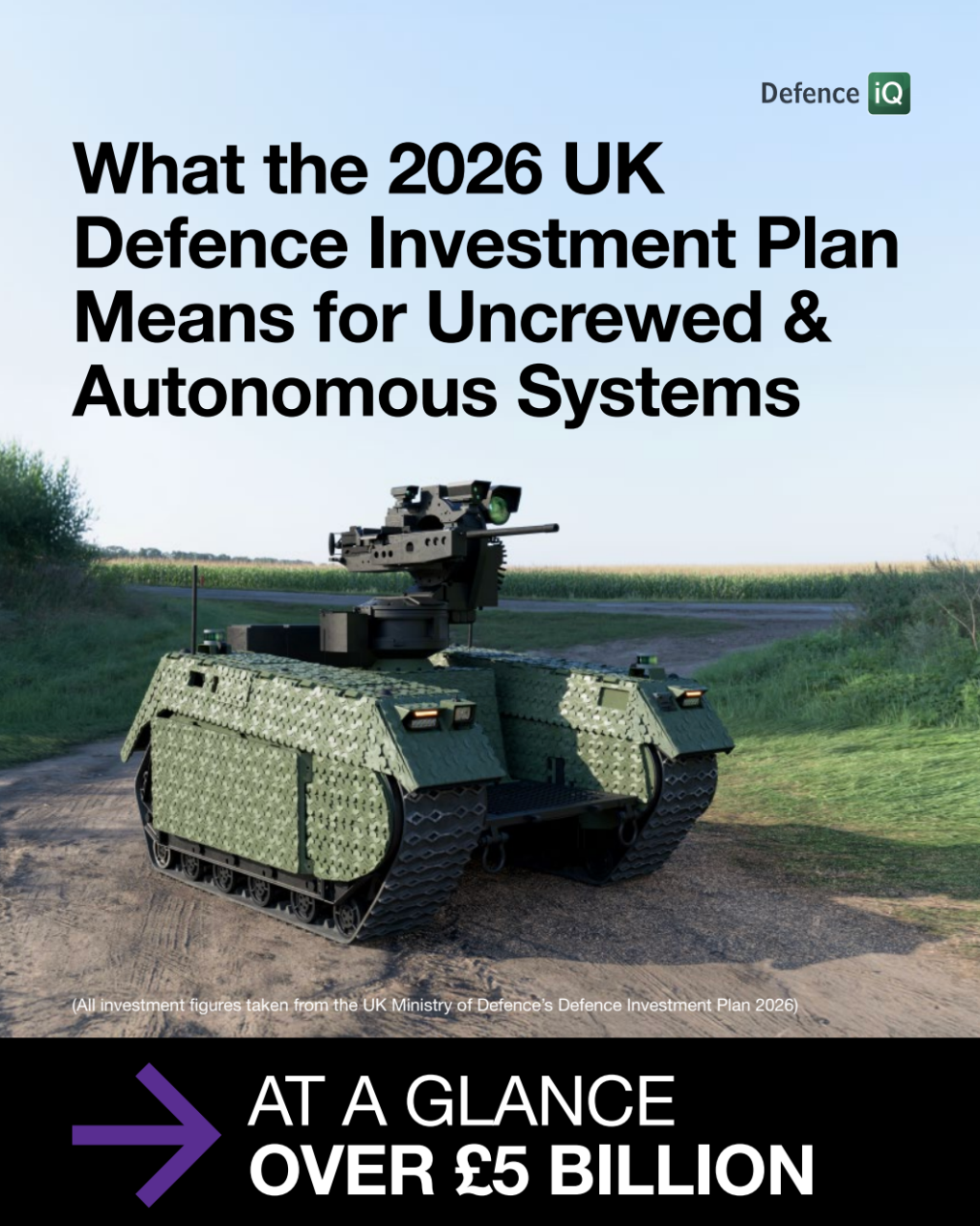 What the 2026 UK Defence Investment Plan Means for Uncrewed & Autonomous Systems
