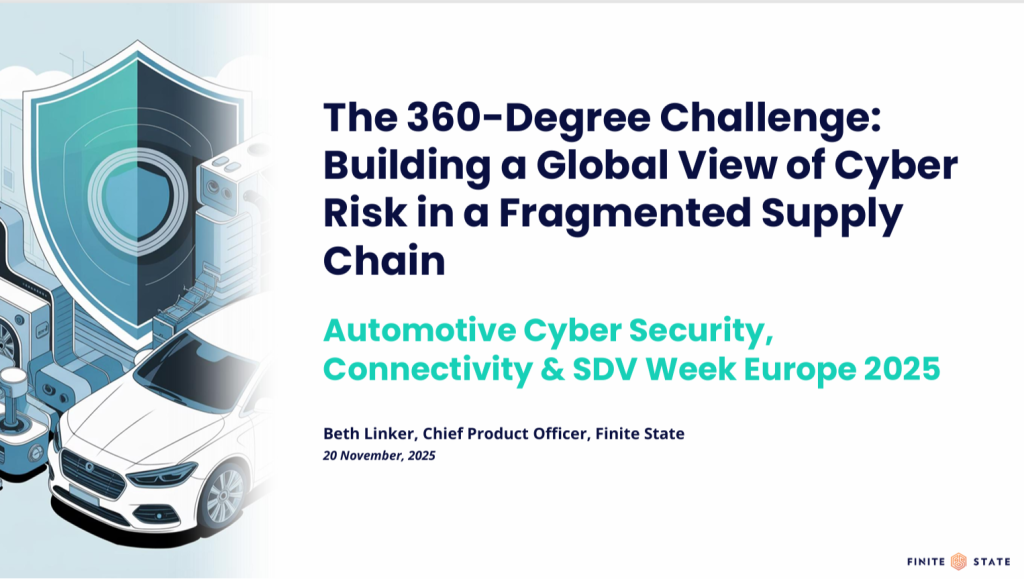 The 360-Degree Challenge: Building a Global View of Cyber Risk in a Fragmented Supply Chain | Sponsor Past Presentation