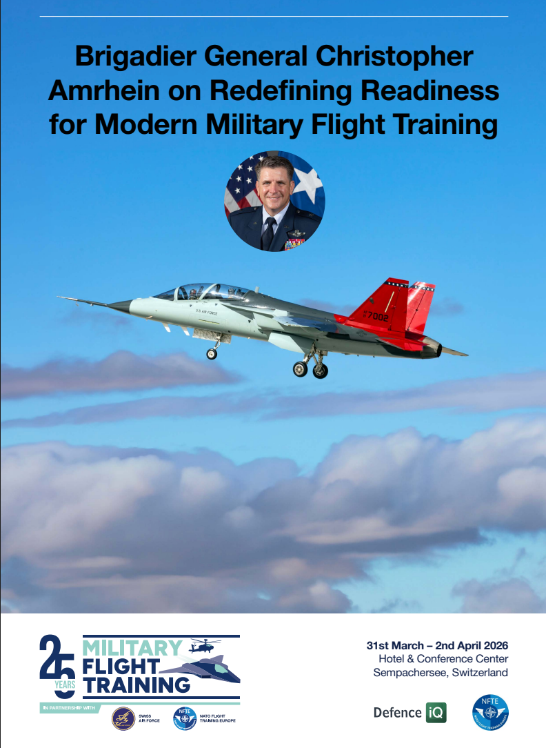 Brigadier General Christopher Amrhein on Redefining Readiness for Modern Military Flight Training