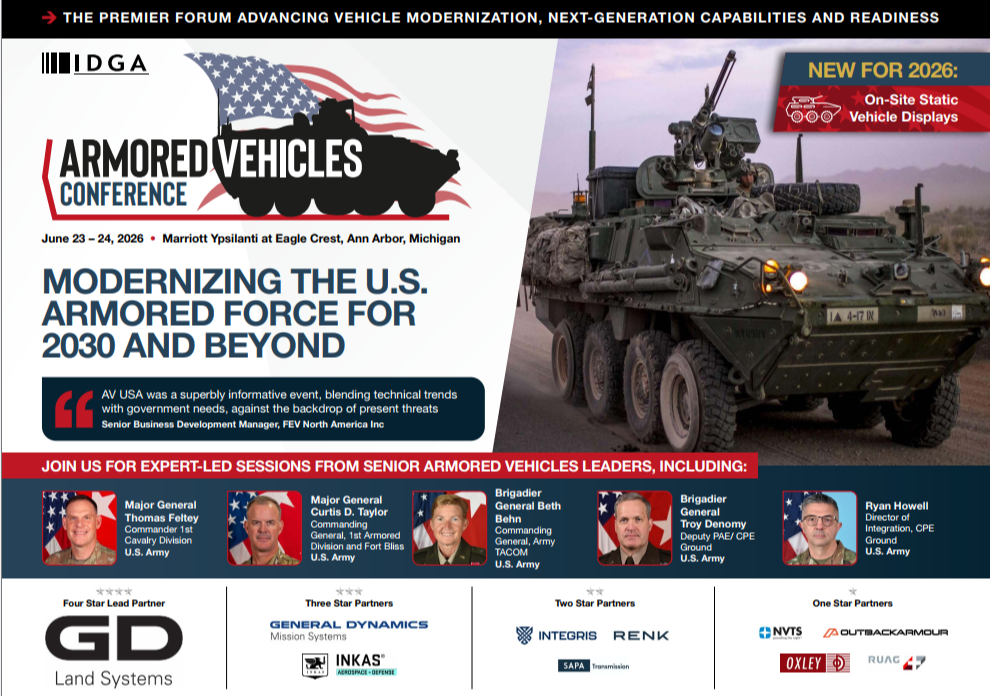 Armored Vehicles 2026 Event Guide
