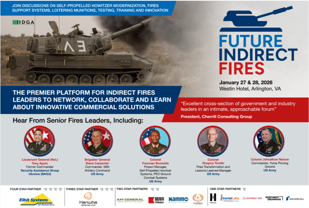 Future Indirect Fires | 2026 Official Agenda