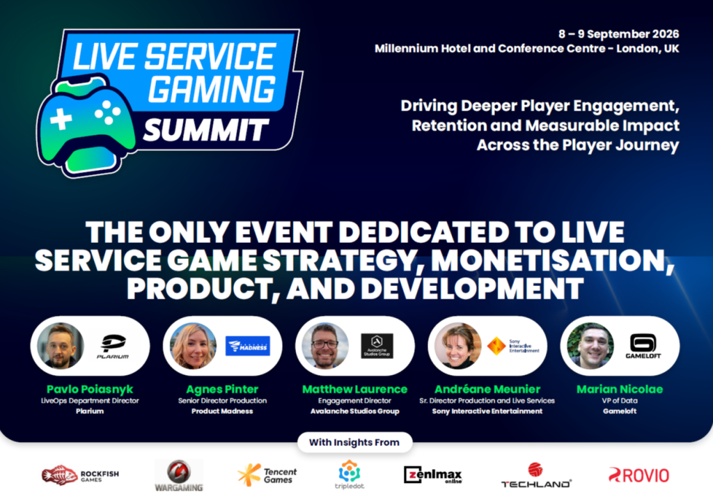Live Service Gaming Summit | Event Agenda 2026