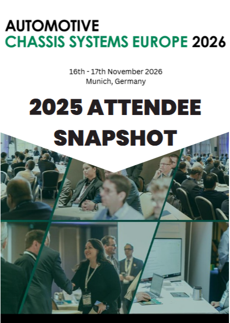 2025 Attendee Snapshot | Automotive Chassis Systems Europe