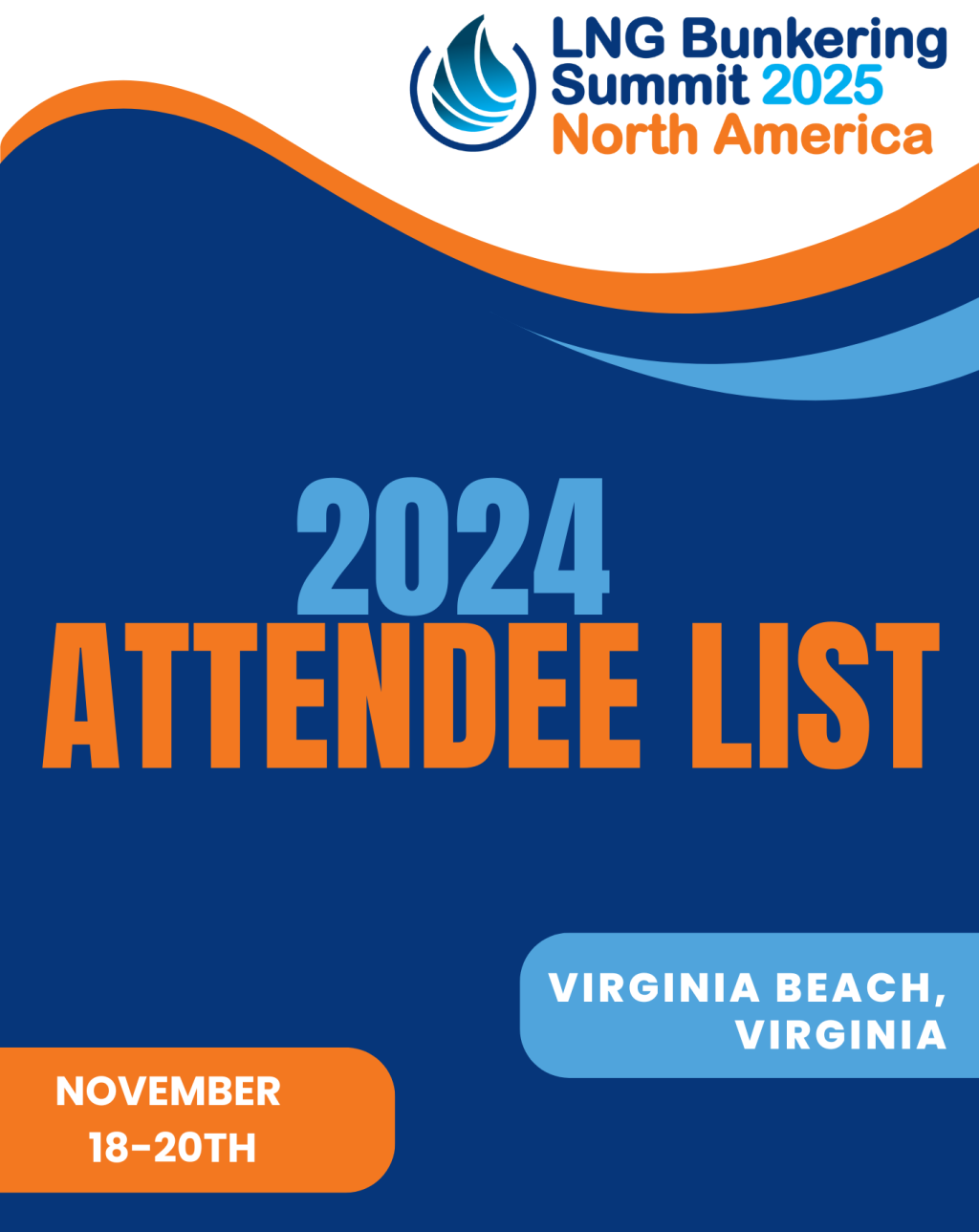 LNG Bunkering North America Summit 2024 - Attendee List