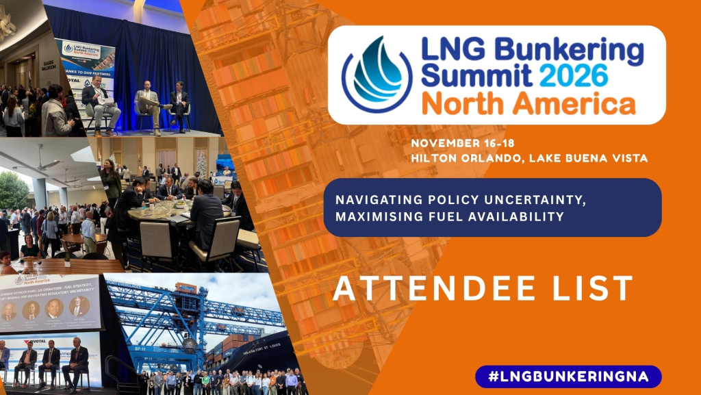 2026 LNG Bunkering North America Summit Attendee List