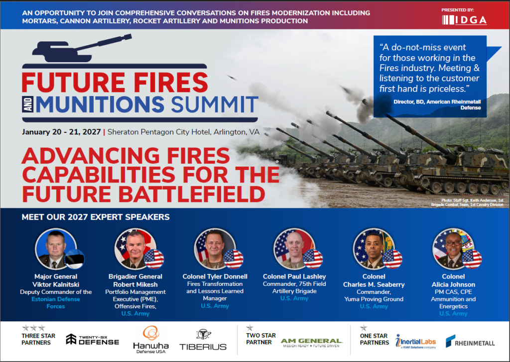 2027 Future Fires & Munitions - 2027 Agenda