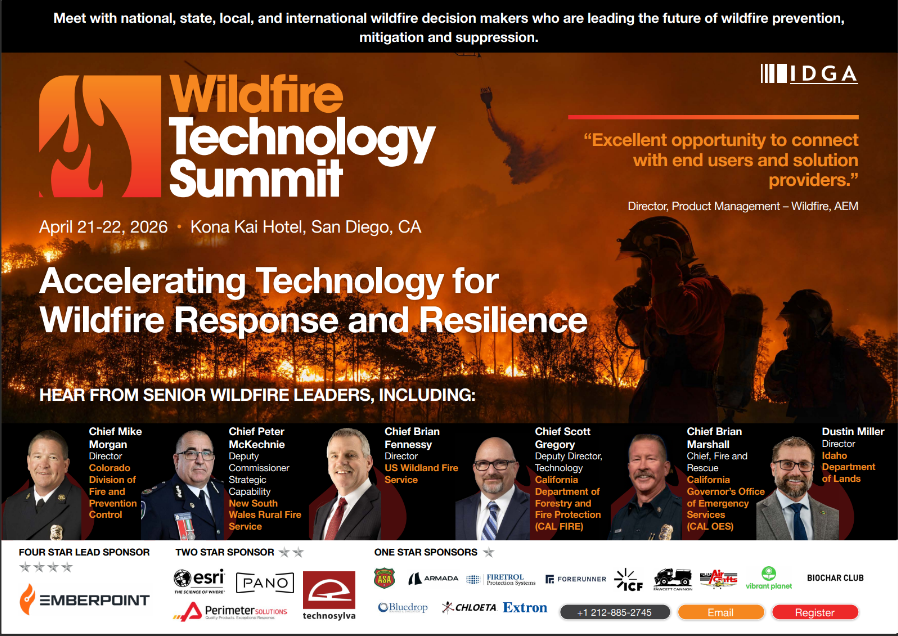 IDGA Wildfire Technology Summit | 2026 Agenda