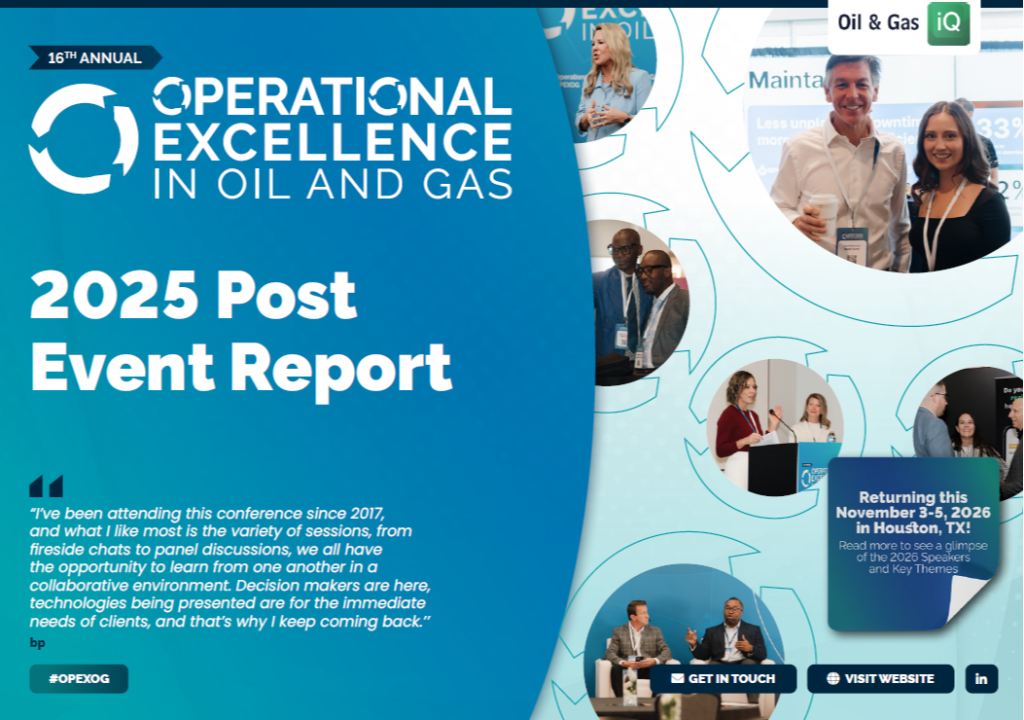 2025 Post Event Report - Operational Excellence in Oil and Gas Summit