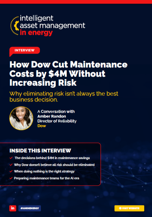 How Dow Cut Maintenance Costs by $4M Without Increasing Risk