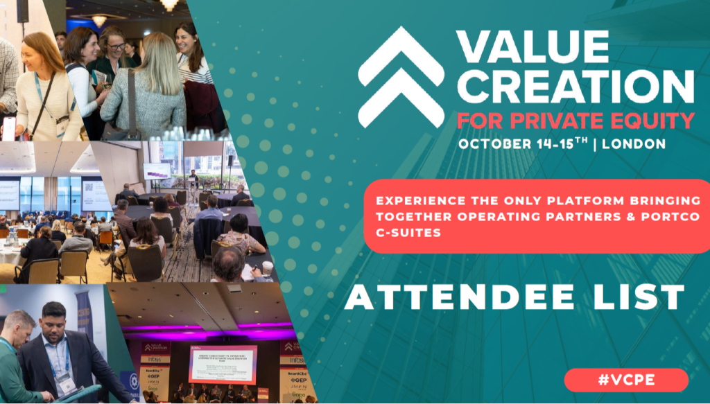 Value Creation for Private Equity - List of Attendees